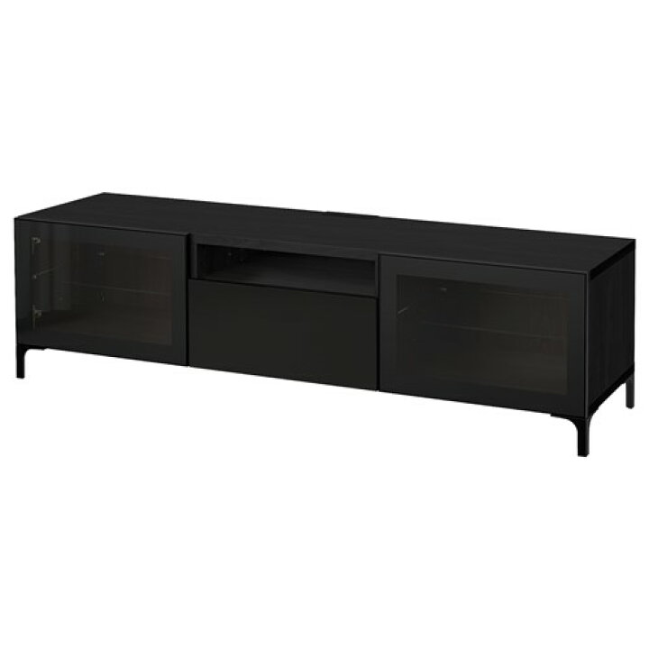 楽天市場】[IKEA/イケア/通販]BESTA ベストー テレビ台, ブラック 