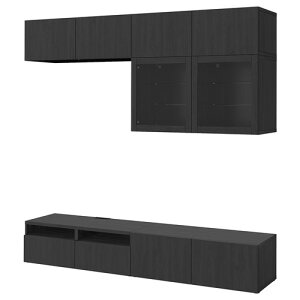 [IKEA/CPA/ʔ]BESTA xXg[ er{[h/KX, ubNuE/bvB[P ubNuENAKX[31](a)(59412160)