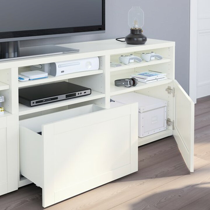 楽天市場】[IKEA/イケア/通販]BESTA ベストー テレビボード/ガラス扉 