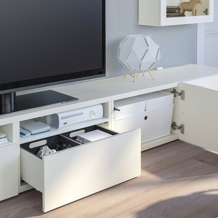 楽天市場】[IKEA/イケア/通販]BESTA ベストー テレビボード/ガラス扉 