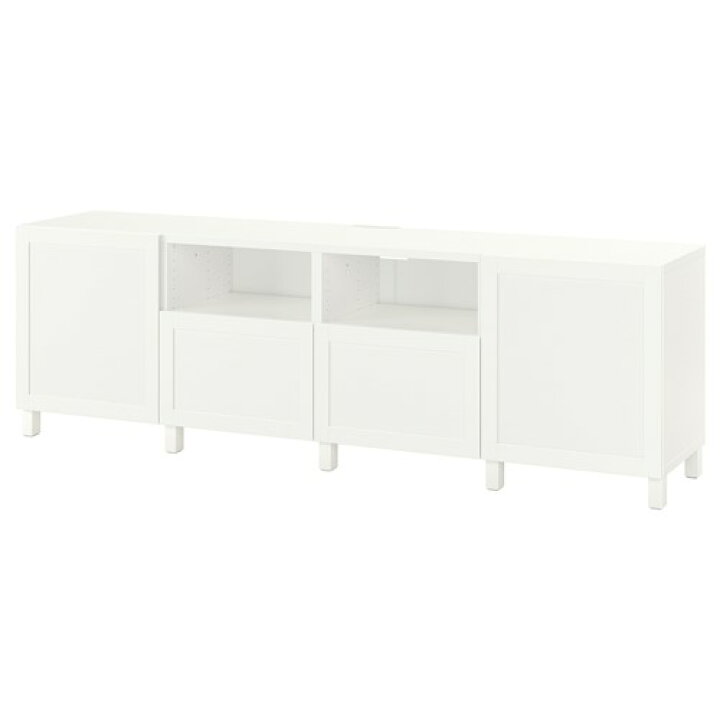 楽天市場】[IKEA/イケア/通販]BESTA ベストー テレビ台 扉&引き出し 