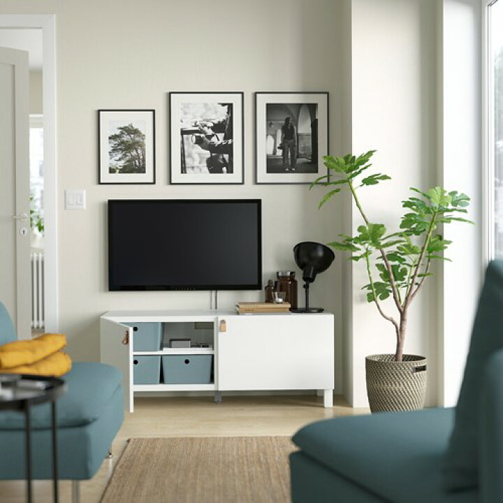 楽天市場】[IKEA/イケア/通販]BESTA ベストー テレビ台 扉付き 