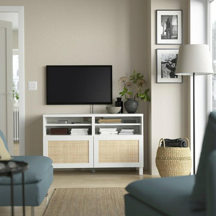 楽天市場】[IKEA/イケア/通販]BESTA ベストー テレビ台 扉付き 