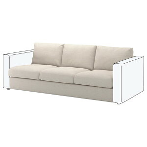 [IKEA/CPA/ʔ]VIMLE B Jo[iJo[̂݁A{͕̂t܂j 3l|\t@ZNVp, Oih x[W[D](a)(40495787)