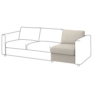 [IKEA/CPA/ʔ]VIMLE B Jo[iJo[̂݁A{͕̂t܂j 1l|\t@ZNVp, Oih x[W[D](c)(00495807)