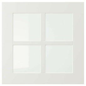 [IKEA/イケア/通販]STENSUND ステーンスンド ガラス扉, ホワイト[C](a)(50451820)