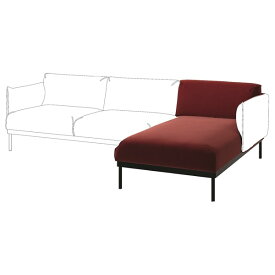 [IKEA/イケア/通販]APPLARYD エップラリード 寝椅子セクション, ジューパルプ レッドブラウン[LI](a)(30504320)