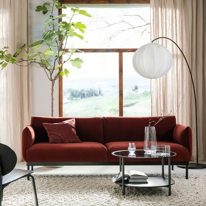楽天市場】[IKEA/イケア/通販]APPLARYD エップラリード 3人掛けソファ 
