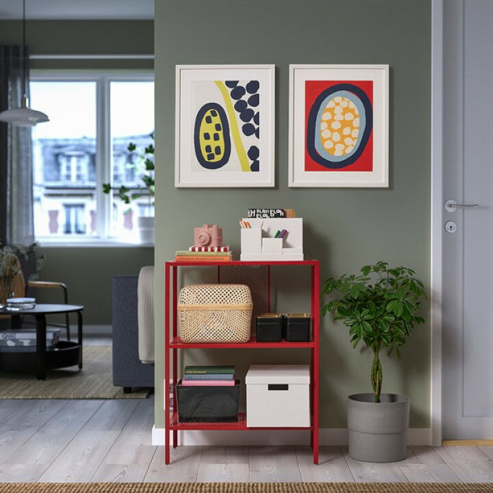 楽天市場】[IKEA/イケア/通販]BAGGEBO バッゲボー シェルフユニット 