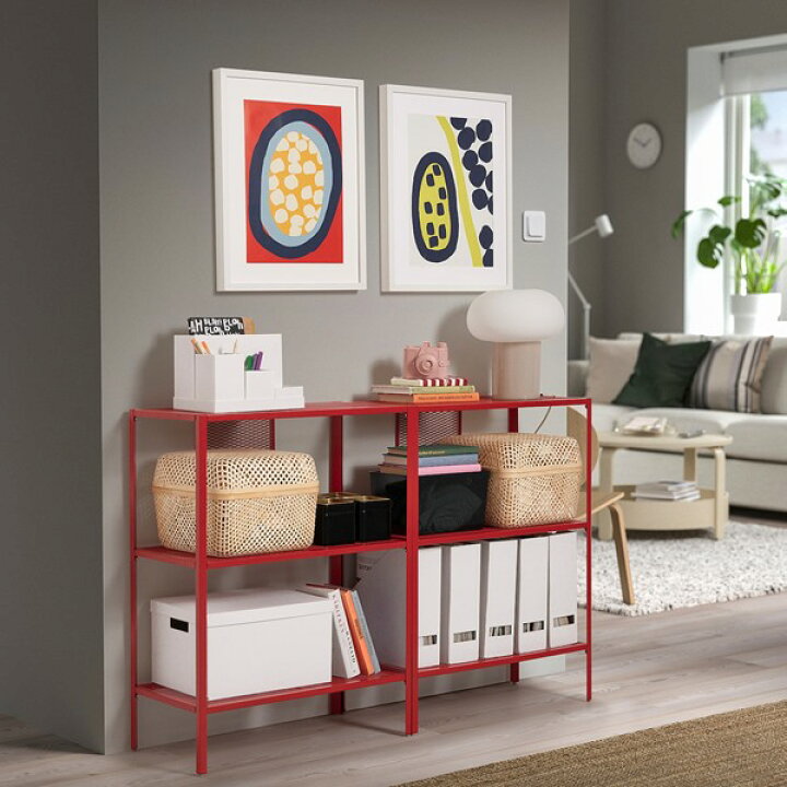 楽天市場】[IKEA/イケア/通販]BAGGEBO バッゲボー シェルフユニット 
