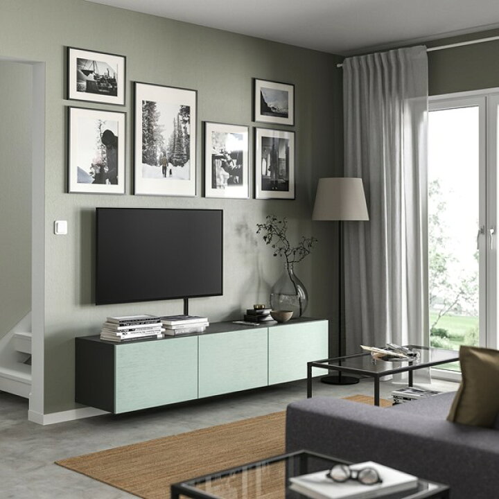 楽天市場】[IKEA/イケア/通販]BESTA ベストー テレビ台 扉付き 