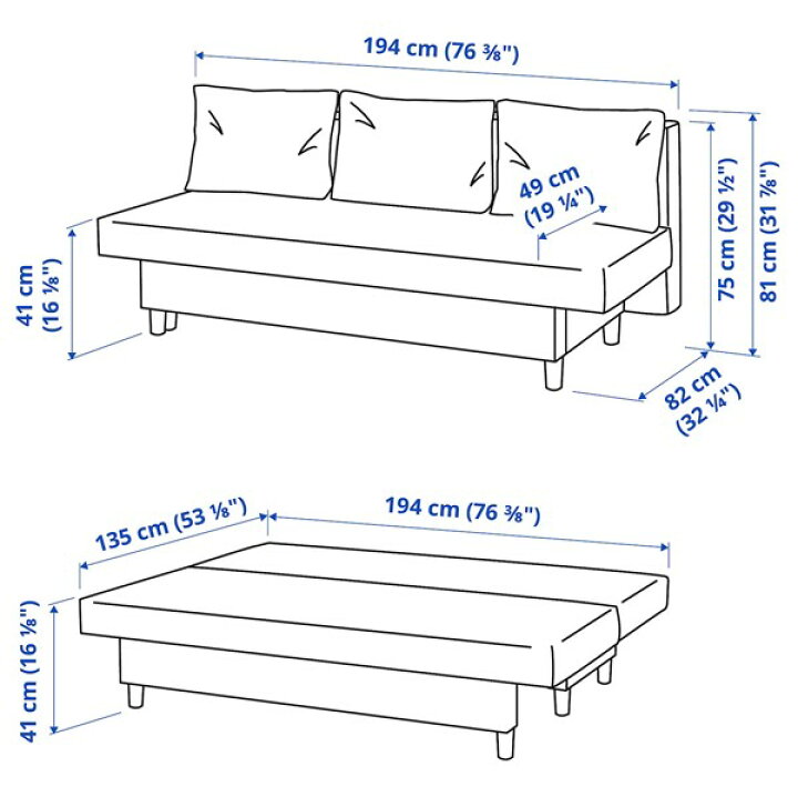 楽天市場】[IKEA/イケア/通販]ALVDALEN エルヴダレン 3人掛けソファ 