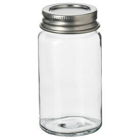 [IKEA/イケア/通販]GULDFISK グルドフィスク スパイス瓶, クリアガラス/ステンレススチール[A](b)(10553217)