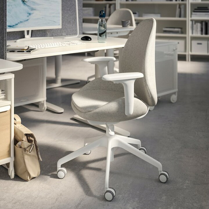 IKEA イケア オフィスチェア ハッテフィェル アームレスト付き（楽天 
