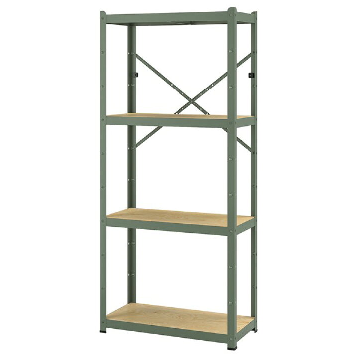 楽天市場】[IKEA/イケア/通販]BROR ブロール シェルフユニット, グレー 