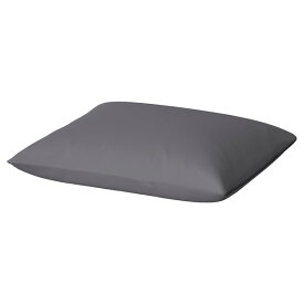 [IKEA/イケア/通販]BRUKSVARA ブルクスヴァーラ 枕カバー, ダークグレー[A](a)(50576325)