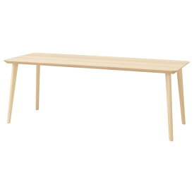 [IKEA/イケア/通販]LISABO リーサボー テーブル, アッシュ材突き板[LD](a)(30563772)