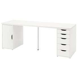 [IKEA/イケア/通販]LAGKAPTEN ラグカプテン / ALEX アレクス デスク, ホワイト[4](d)(69521696)