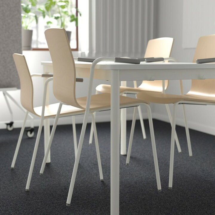 楽天市場】[IKEA/イケア/通販]LAKTARE レクタレ 会議用チェア, バーチ 