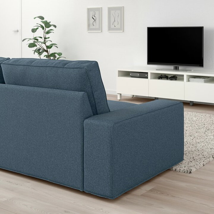 楽天市場】[IKEA/イケア/通販]KIVIK シーヴィク 3人掛けソファ 寝椅子 