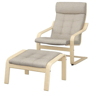 [IKEA/CPA/ʔ]POANG |GO p[\i`FAIbg}, o[`ޓ˂/Oih x[W[4](d)(49501996)
