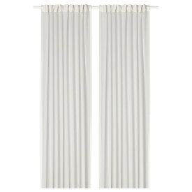 [IKEA/イケア/通販]ROSENROBINIA ローセンロビニア レースカーテン1組, ホワイト[A](a)(90556330)