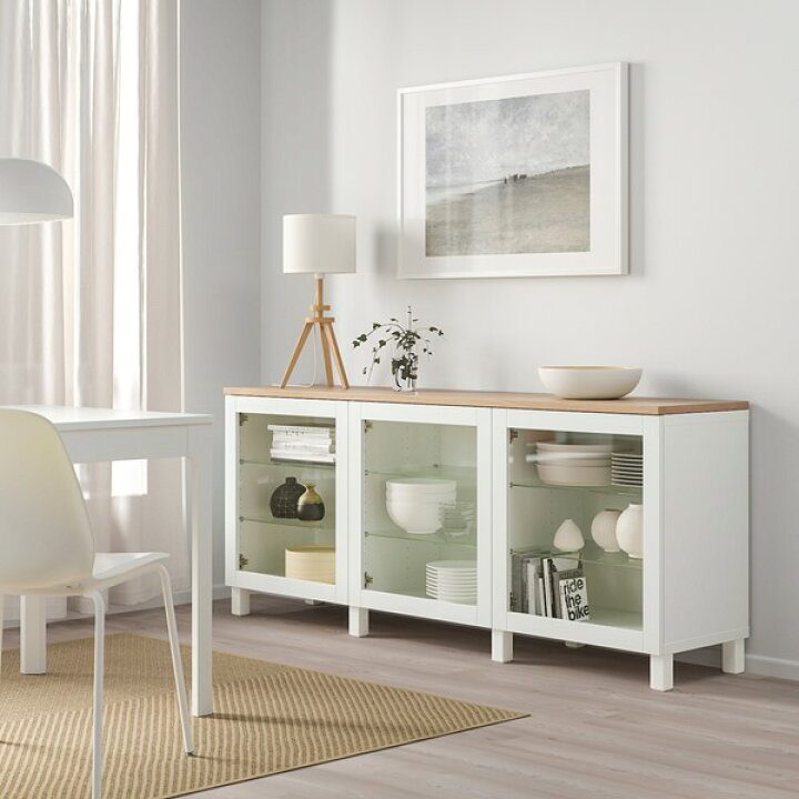 楽天市場】[IKEA/イケア/通販]BESTA ベストー 収納コンビネーション 扉 