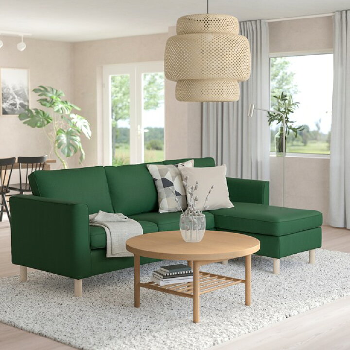 楽天市場】[IKEA/イケア/通販]PARUP ペルプ 3人掛けソファ 寝椅子付き 
