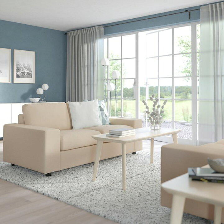 楽天市場】[IKEA/イケア/通販]VIMLE ヴィムレ 2人掛けソファ, ワイド 