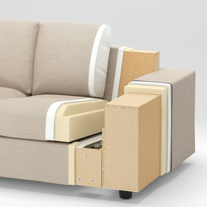 楽天市場】[IKEA/イケア/通販]VIMLE ヴィムレ 2人掛けソファ, ワイド 