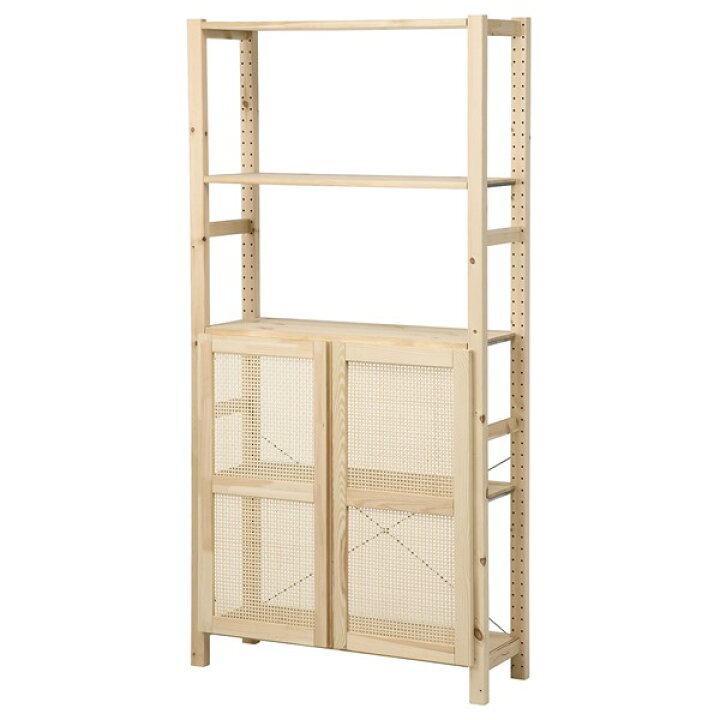 パイン材 ikea イーヴァル 扉 楽天市場 IKEA イケア 通販 IVAR 