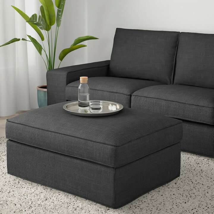 楽天市場】[IKEA/イケア/通販]KIVIK シーヴィク オットマン 収納付き 