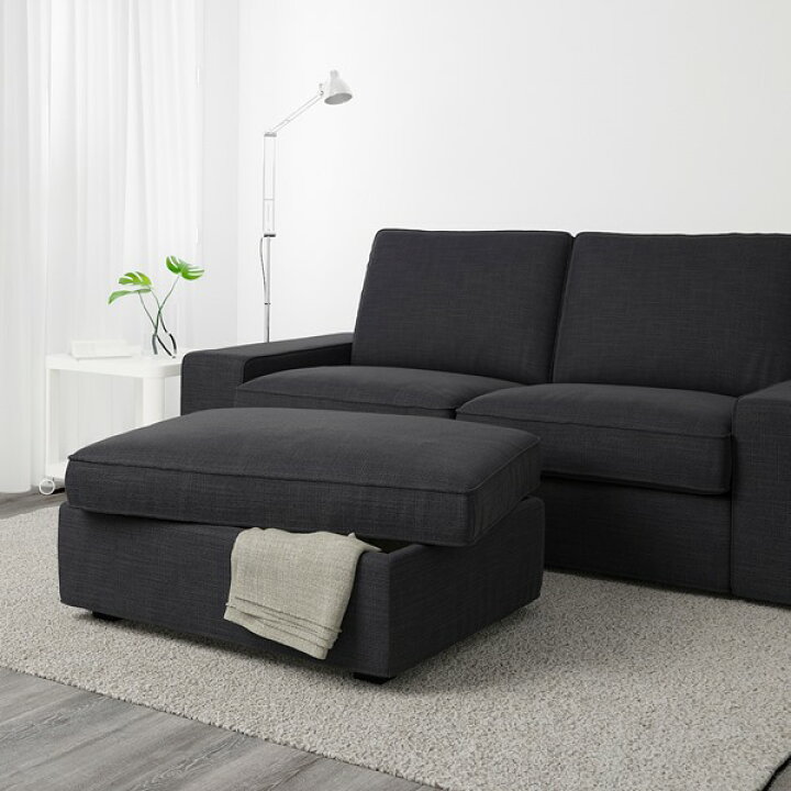 楽天市場】[IKEA/イケア/通販]KIVIK シーヴィク オットマン 収納付き 