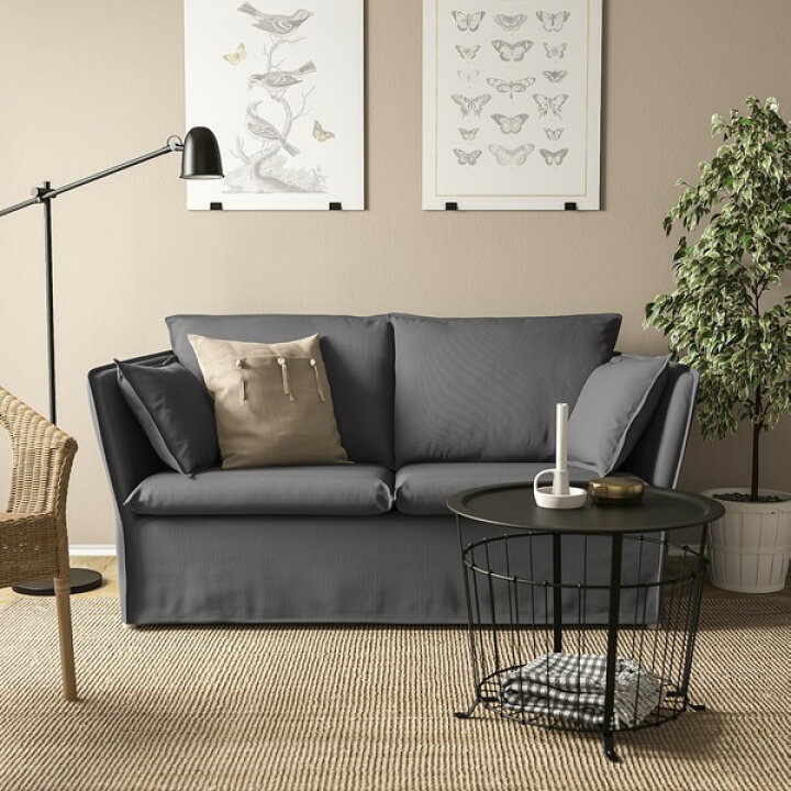 楽天市場】[IKEA/イケア/通販]BACKSALEN バックセーレン 2人掛けソファ 