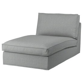 [IKEA/イケア/通販]KIVIK シーヴィク 寝椅子, ティッブレビ ベージュ/グレー[LD](a)(69440488)