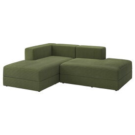 [IKEA/イケア/通販]JATTEBO イェッテボ 寝椅子モジュール, サムサーラ ダークイエローグリーン[8](a)(99511281)