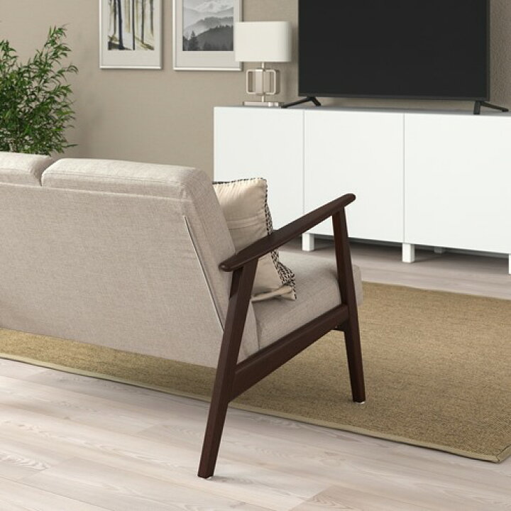 楽天市場】[IKEA/イケア/通販]EKENASET エーケネーセット 2人掛け 