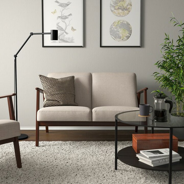 楽天市場】[IKEA/イケア/通販]EKENASET エーケネーセット 2人掛け 