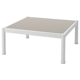 [IKEA/イケア/通販]SEGERON セーゲローン コーヒーテーブル 屋外用, ホワイト/ベージュ[D](b)(90511172)