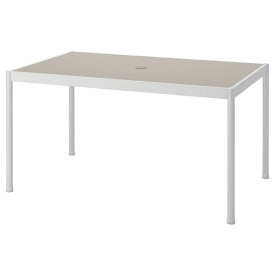 [IKEA/イケア/通販]SEGERON セーゲローン テーブル 屋外用, ホワイト/ベージュ[ID](a)(60511178)