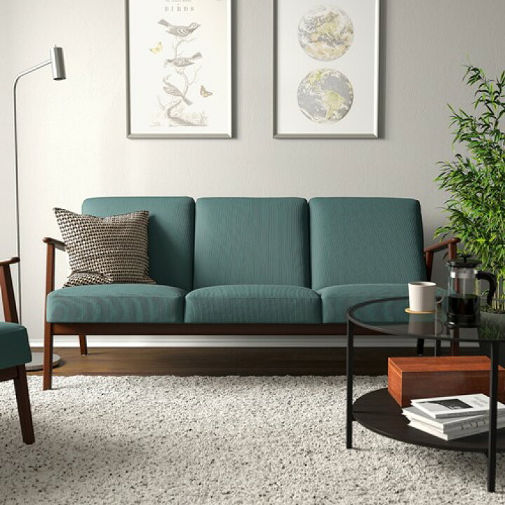 楽天市場】[IKEA/イケア/通販]EKENASET エーケネーセット 3人掛け 