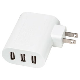 [IKEA/イケア/通販]SMAHAGEL スモーハーゲル USB充電器 3ポート, ホワイト[A](c)(20539184)