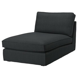 [IKEA/イケア/通販]KIVIK シーヴィク カバー 寝椅子用, トレースンド チャコール[D](a)(80527507)