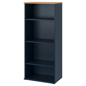 [IKEA/イケア/通販]SKRUVBY スクルーヴビー 本棚, ブラックブルー[H](c)(90520355)