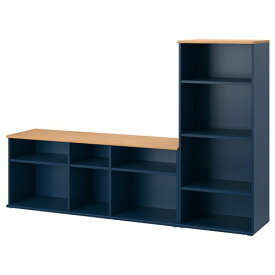 [IKEA/イケア/通販]SKRUVBY スクルーヴビー テレビボード, ブラックブルー[3](a)(49494665)