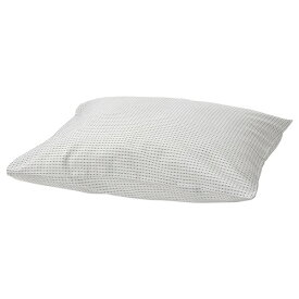 [IKEA/イケア/通販]TAGVECKLARE トーグヴェックラレ 枕カバー, ホワイト/ダークグレー[A](b)(70544263)
