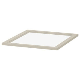 [IKEA/イケア/通販]KOMPLEMENT コムプレメント ガラス製棚板, ベージュ[D](a)(80509117)