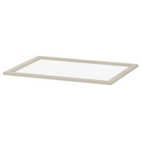 [IKEA/イケア/通販]KOMPLEMENT コムプレメント ガラス製棚板, ベージュ[E](a)(20509120)