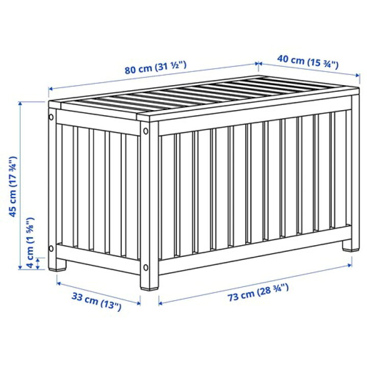 楽天市場】[IKEA/イケア/通販]NAMMARO ネッマロー 収納ボックス 
