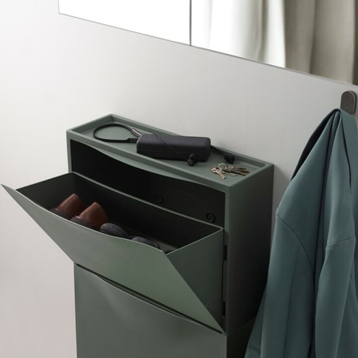 楽天市場】[IKEA/イケア/通販]TRONES トローネス シューズボックス 